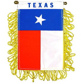 Eagle Emblems WF1544 Mini-Ban,Sta,Texas (3"X5")