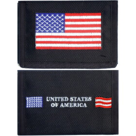 Eagle Emblems WL0113 Wallet-Usa Flag (3-1/2"X5")