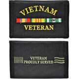 Eagle Emblems WL0194 Wallet-Vietnam Vet.Svc. (3-1/2