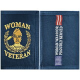 Eagle Emblems WL0198 Wallet-Woman Veteran (3-1/2