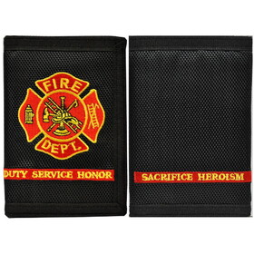 Eagle Emblems WL0404 Wallet-Fire Department (3-1/2"X5")