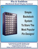 Eagle Emblems XP9910 Pin Backstock Cabinet (64 Drawers)