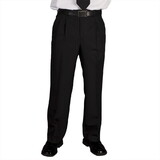 Executive Apparel 1209 Men's Pants UltraLux Pleated Front Comfort Stretch