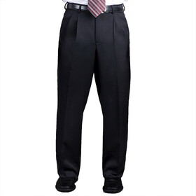Executive Apparel 1259 Men's Pants Pleated Front EasyWear Comfort Stretch