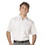 Executive Apparel 1510 - Men's S/S Plain Collar Pinpoint Oxford Shirt
