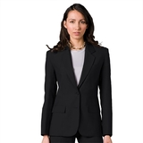 Executive Apparel 2050 Women's Easywear Single Breasted 2-Button Blazer