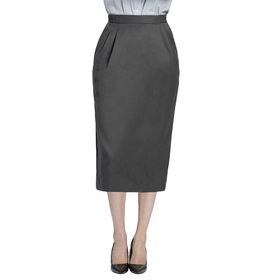 Executive Apparel 2355 Women's  Pleated Skirt EasyWear Long Lined