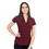 Executive Apparel 2431 - "Claire" Crossover Short Sleeve Blouse