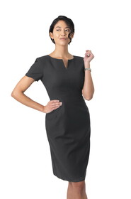 Executive Apparel 28259 - Ladies' Mia Lined Dress With Short Sleeve