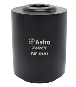 Astro Pneumatic Tool AO71019 19mm 1/2" Drive Harmonic&nbsp;Balancer Drum Socket