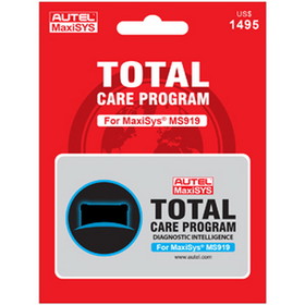 Autel MS9191YRUPDATE MS919 Total Care and Update Program