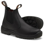 Blundstones 491-075 Black Size 8.5 Elastic Side Slip On Soft Kick Guard Toe Boots