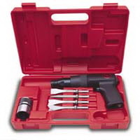 Chicago Pneumatic CP7110K Low Vibration Air Hammer Kit with Chisels