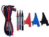 Curien STACKLEADS Silicone Stackable Leads - Red - Blue - Black
