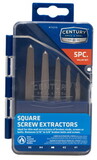 Century Drill & Tool 73215 5 Piece Square Flute Screw Extractor Set
