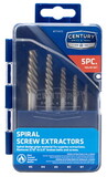 Century Drill & Tool 73415 5 Piece Spiral Flute Screw Extractor Set