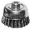 Central 76021 2-3/4" Knotted Wire Cup Brush 5/8-11 Arbor, Price/EACH