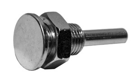 Central 76800 1/2" To 1/4" Conversion Arbor for Drill