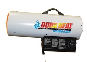 World Marketing Of America DURGFA125A 125K Torpedo LP Forced Air Heater