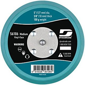 Dynabrade 56106 5" (127 mm) Dia. Non-Vacuum Disc Pad  Vinyl-Face