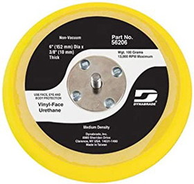Dynabrade 56206 6" (152 mm) Dia. Non-Vacuum Disc Pad  Vinyl-Face