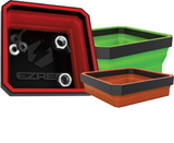E-Z RED TRAY-CLR Collapsible Magnetic Parts Tray Set