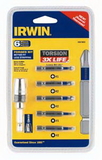 Irwin Industrial Tool HA3057023 6 Piece Torsion Bit Set