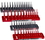 Hansen 92003 Red/Grey 4 Pack 3 Row Socket Holders