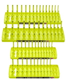 Hansen 92006 HV Yellow 4 Pack 3 Row Socket Holders