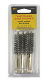 Innovative Products Of America IP8080 6 pc set of Twisted Stainless Wire Bore Brushes