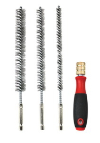 Innovative Products Of America IP8083 9" Bore Stainless Steel Brush Set with Drive Handle