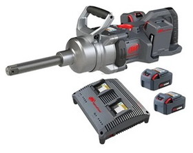 Ingersoll Rand W9691-K4E 20V 6" Ext. Anvil 1" Cordless Impact Wrench with Dual Bay charger