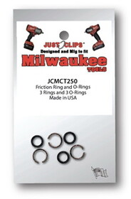 Just Clips MCT250 Milwaukee 1/4" Snap Ring Kit&nbsp;(3 Sets)