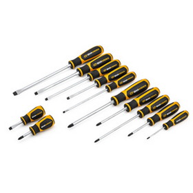 GearWrench 80051H 12 Piece Dual Material Screwdriver Set