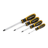 GearWrench 80061H 4 Piece Pozi Dual Material Screwdriver