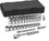 GEARWRENCH 80568 3/8 Dr 30 Pc SAE 12Pt Standard &amp; Deep Socket Set