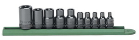 GearWrench KD80582 10 Pc External Torx Socket Set (E-E18)