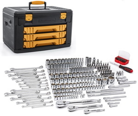 GearWrench 80972 243 Piece 12 Point Shop Socket and Tool Set