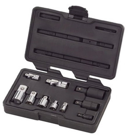 Gearwrench KD81205 10 Piece Universal and Adapter Set