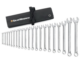 Gearwrench KD81916 22 Piece Combination Wrench Set Non-Ratcheting 6-32mm