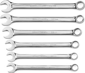 GEARWRENCH 81922 6 Piece Add-On Long Pattern Wrench Set 25MM-32MM