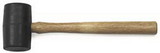 GearWrench KD82259 16oz Rubber Mallet -Wood Hickory Handle