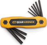 GearWrench 83509 9 Piece SAE Folding Hex Key Set