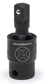 GearWrench KD84180 1/4" Drive X-Core Pinless Impact Universal-Joint