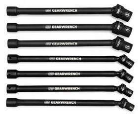 GearWrench 84980 7 Pc 3/8" Dr 6Pt X-Core Pinless Universal Impact