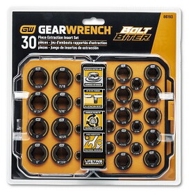 GearWrench 86193 30 Piece Bolt Biter Wrench Insert Set