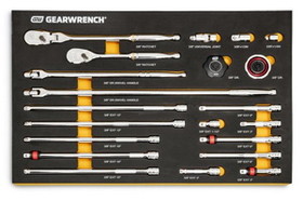 GearWrench 86521 21 Piece 3/8" Drive Ratchet and Accessory Set