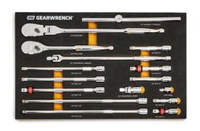 GearWrench 86522 1/2" Drive Ratchet and Accessory Set