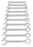 GearWrench 86561 10 Piece Metric Midget Combination Wrench Set