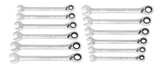 GearWrench 86627 12 Piece 90T Metric Reversible Ratcheting Wrench Set